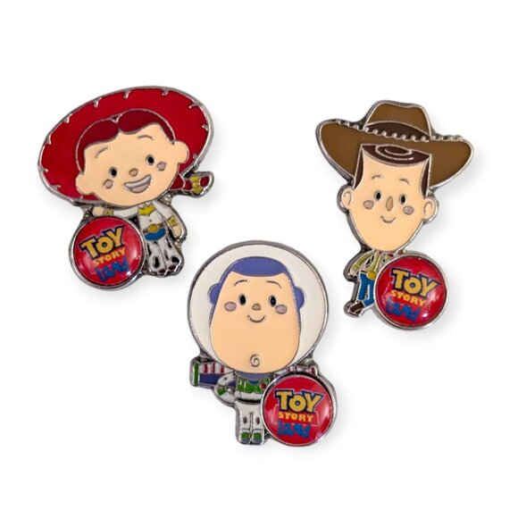 Toy Story Land Disney Pins: Jessie, Buzz Lightyear, and Woody